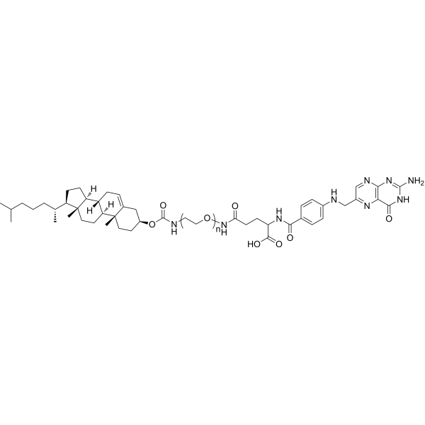 Cholesterol-PEG-Folate (MW 5000)